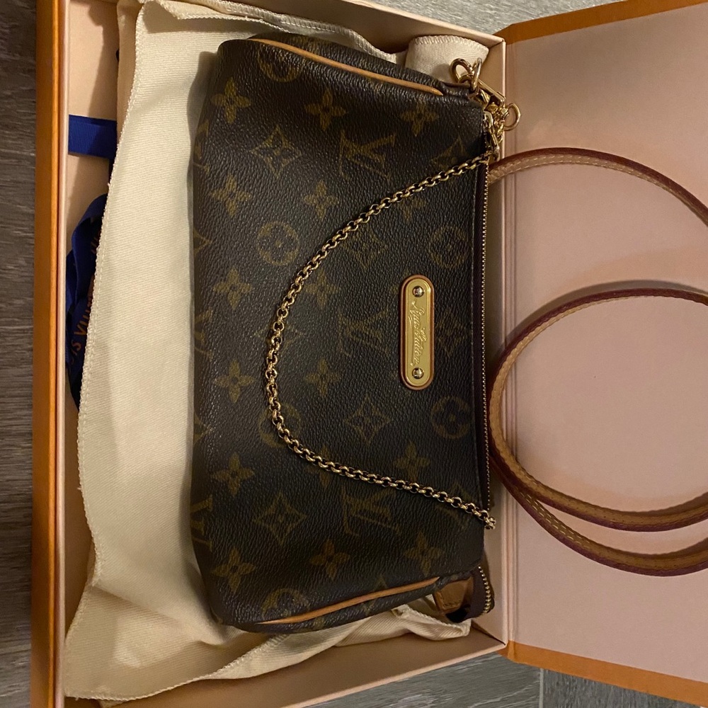 Authentic Louis Vuitton Eva monogram